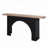 Console Table with Black Arch Base
