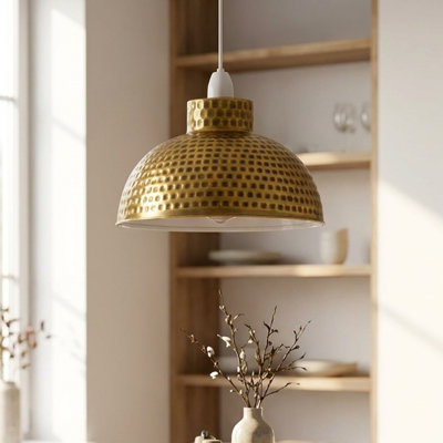 Aryansh 16.5 cm H Bowl Pendant Shade ( Screw On )