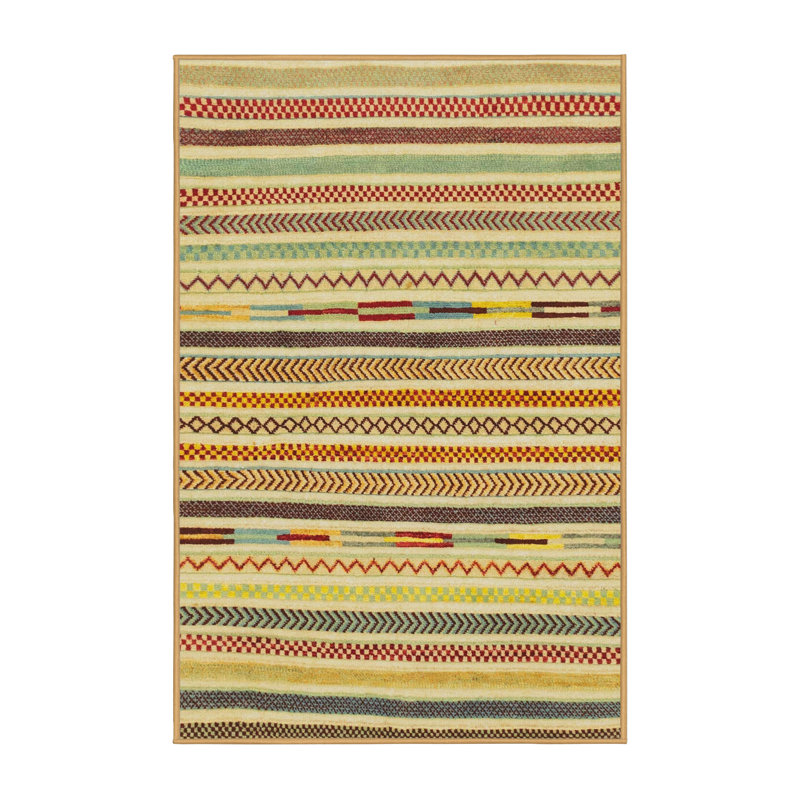 Abstract Indoor Rug, Rectangle 2' x 3'