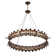 Heiress 8-Light Chandelier in Patinated Bronze by Breegan Jane