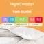 NightComfort Ultra Snuggle Anti-Allergy Winter Warm Microfibre 16.5 Tog Duvet-55801951