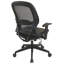 Chaise de travail ergonomique en filet 
