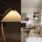 French Fishing Light, Pleated Floor Lamp-1603134117