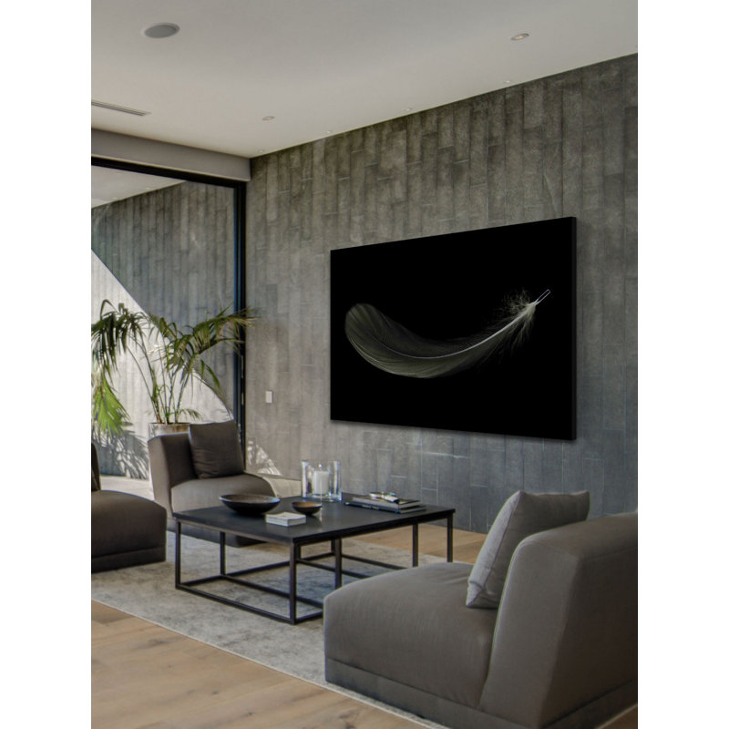 «Floating Feather», reproduction sur toile tendue, H 20 po x l 30 po x P 1,5 po