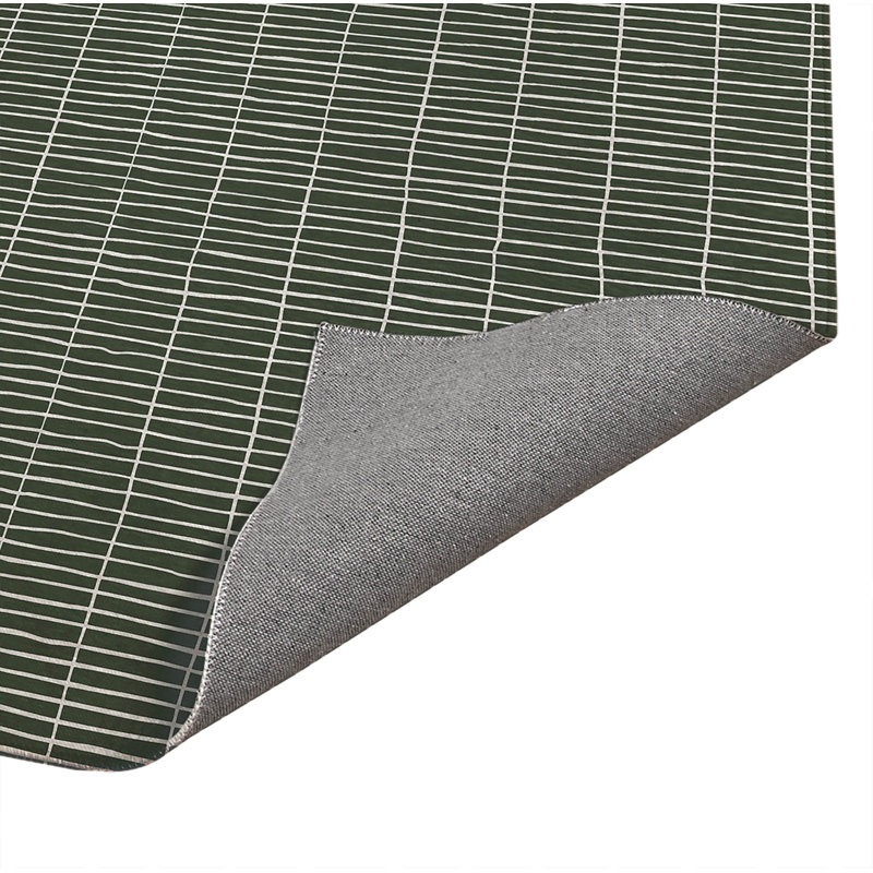 Tapis de cuisine antidérapant léger Snow Fence, Rectangle 4pi x 6 pi, Chimichurri