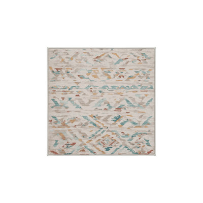 Machine Washable Beige Area Rug