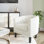 Fauteuil demi-tonneau de 26,77 po Munson
