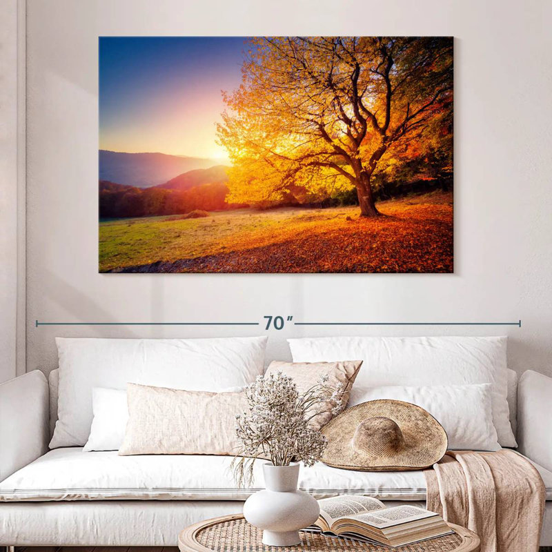 Harnek Hillside Beech Tree, 34" H x 51" W