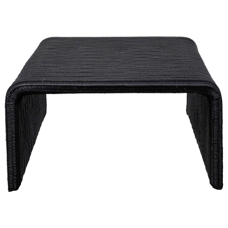Woven Rattan Square Coffee Table