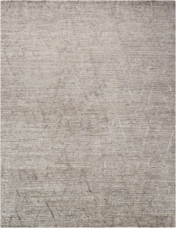 Nourison Tietsia Modern Indoor Rug, Rectangle 8'6" X 11'6", Ash