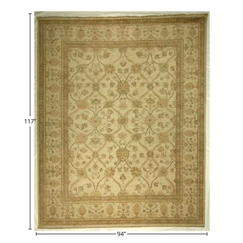 Hand Knotted Floral Rug