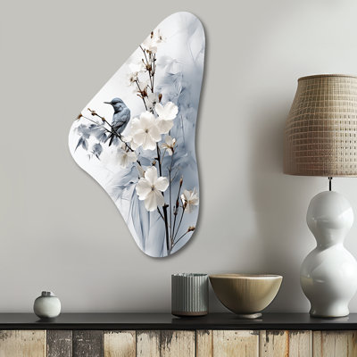 Geise - Art mural asiatique en forme de Boomerang