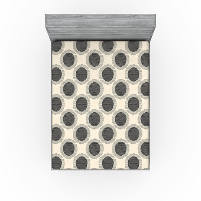 Drap-housse à motif floral Ambesonne