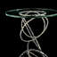 Olympus Glass Top Accent Table-1528004977