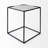 Aldren Marble Top End Table