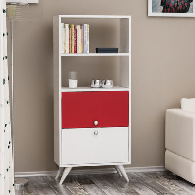 Loreen 138.6 cm H x 60 cm W Etagere Bookcase