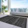 Malchow Washable Striped Indoor / Outdoor Rug