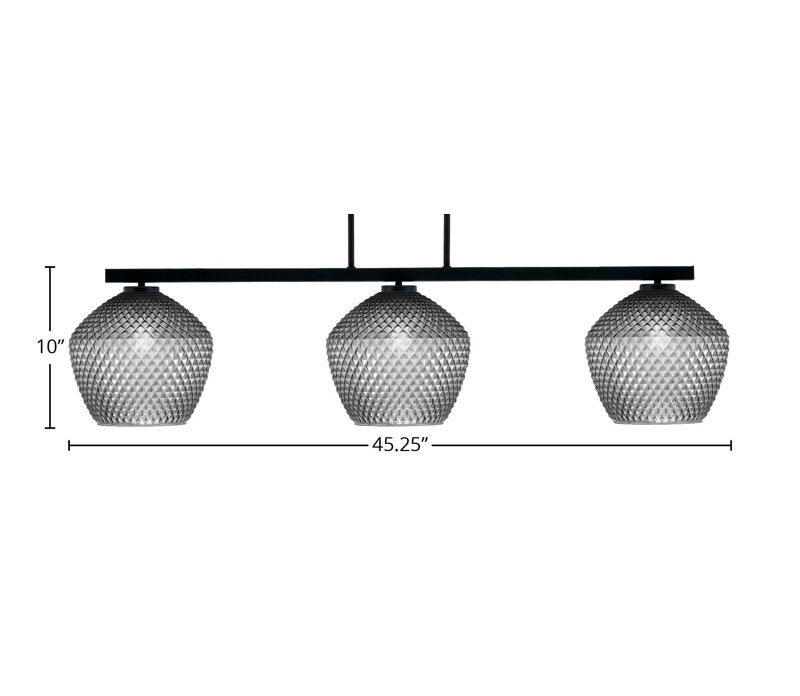 Luminaire suspendu 3 lumières Antwuan