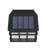 Rutland Decorative Wall Mount Solar Powered Lighting for Decks and Fencing-101071843