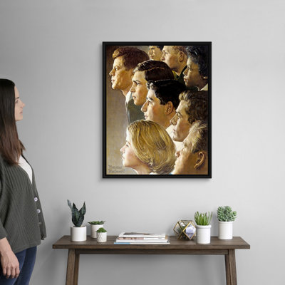 Norman Rockwell " The Peace Corps " by Norman Rockwell Painting Print