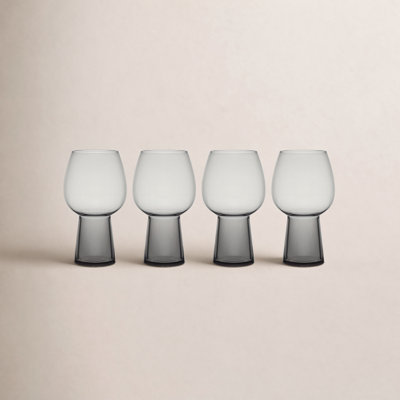 Mikasa 19-Oz Phoebe Beer Goblets, Set Of 4, Blue