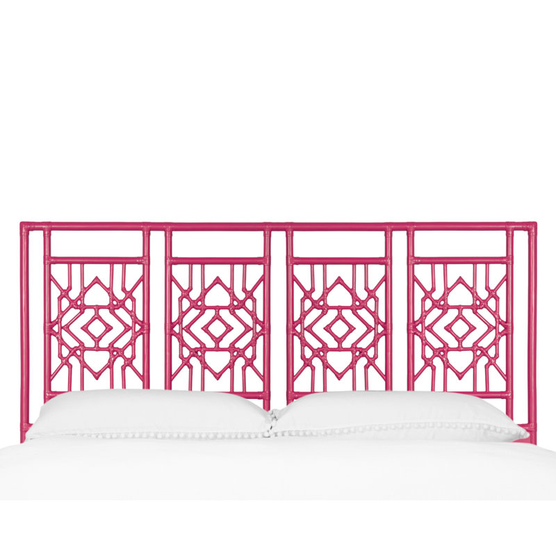 Tulum Open-Frame Headboard, Hot Pink, King