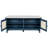 Rattan Entryway Bench With Storage, Cushioned Shoe Bench With Double Doors, Wooden Shoe Organizer Bench For Entryway And Hallway-74691278