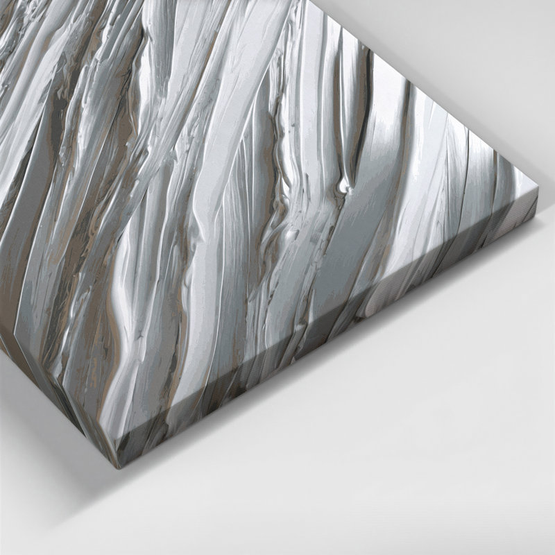 Art mural sur toile DiagonalStripes, H 20 po x l 30 po