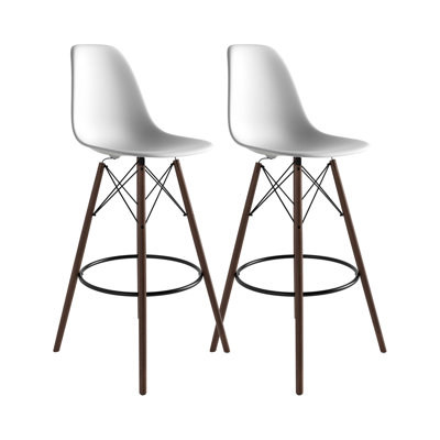 Jordan Counter Stool with Solid Wood Frame
