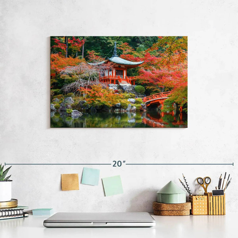 Adella Glorious Daigoji Temple, 8" H x 12" W