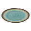 Ensemble de 6 assiettes plates rondes en céramique craquelée Midori Kannyu