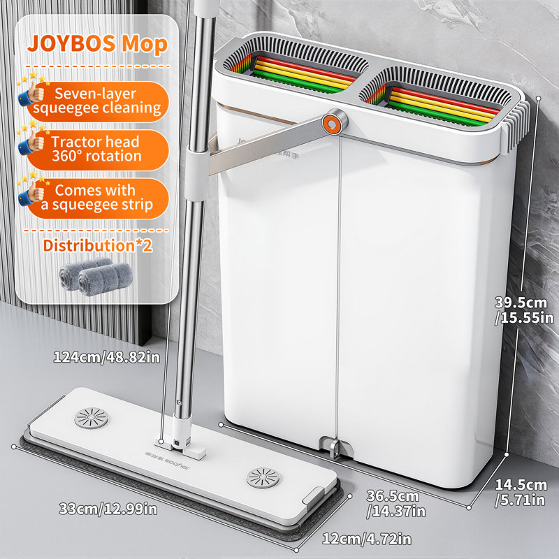 JOYBOS Mop and Bucket Set