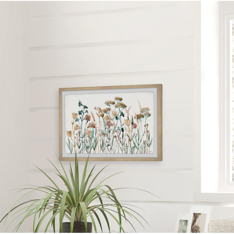 Nice Flowers - Single Picture Frame Painting, 61cm H x 91cm W x 3.81cm D