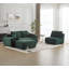 Canapé moderne en mousse à mémoire de forme compressée, grands canapés modulaires pour le salon, canapé modulaire Cloud pour animaux de compagnie, tissu en velours côtelé, causeuse très profonde, aucun assemblage requis, idéal pour plusieurs espaces-1417115597