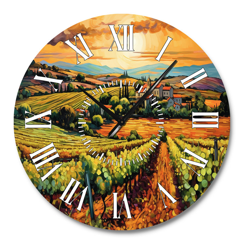 Horloge murale Vangogh - Vangogh, Grand