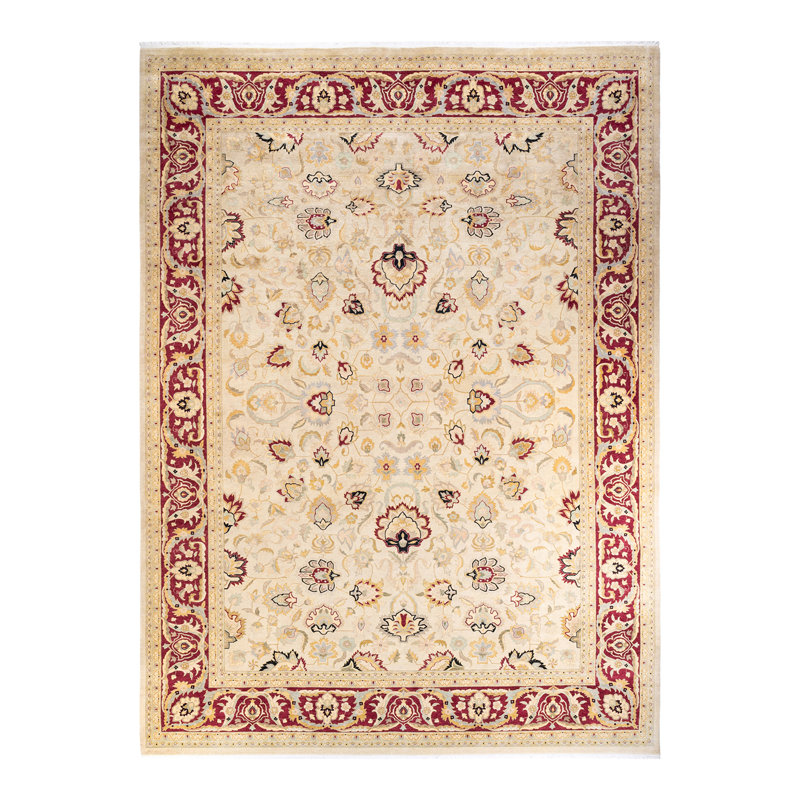 Classic One-of-a-Kind 10' 3" x 14' 1" Hand Knotted Area Rug