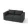 BOX MODULE STO SOFA 90'' 3 Piece Upholstered Modular Sofa with Storage