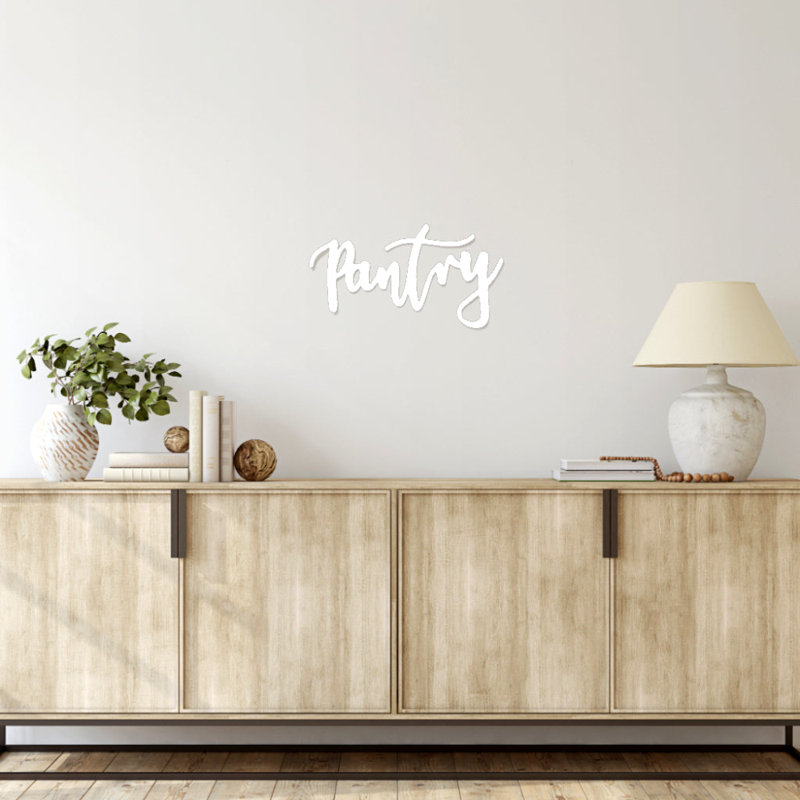 Décoration murale Pantry, Blanc