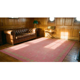 Antique Large Donegal - Arts & Crafts English Flat Weave Rug