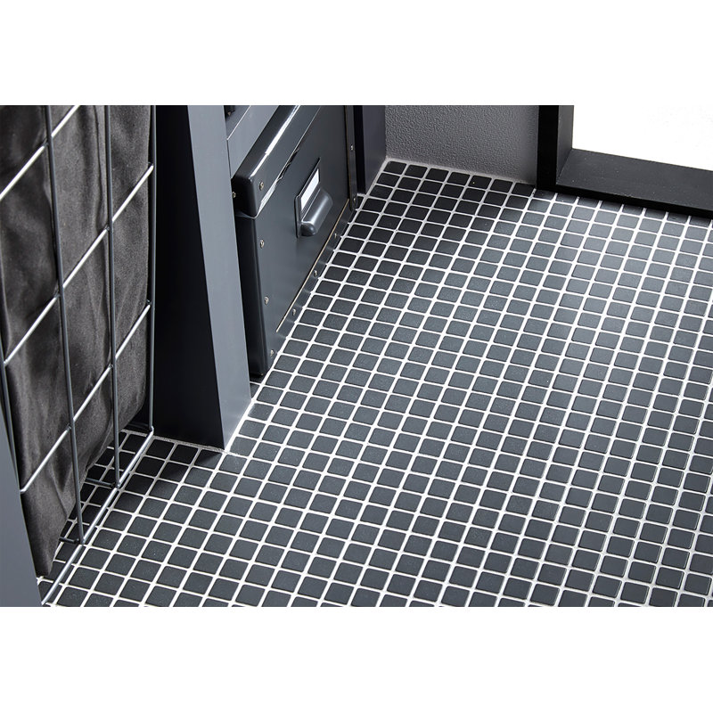Polycon Mosaic Sheet, Dark Gray