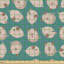 Tailynn Cartoon Layout of Piglets Farm Fabric