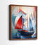 Série NAUTICAL CDI - reproduction encadrée de qualité supérieure - prête à être accrochée - aucun clou requis-108019883-108019884