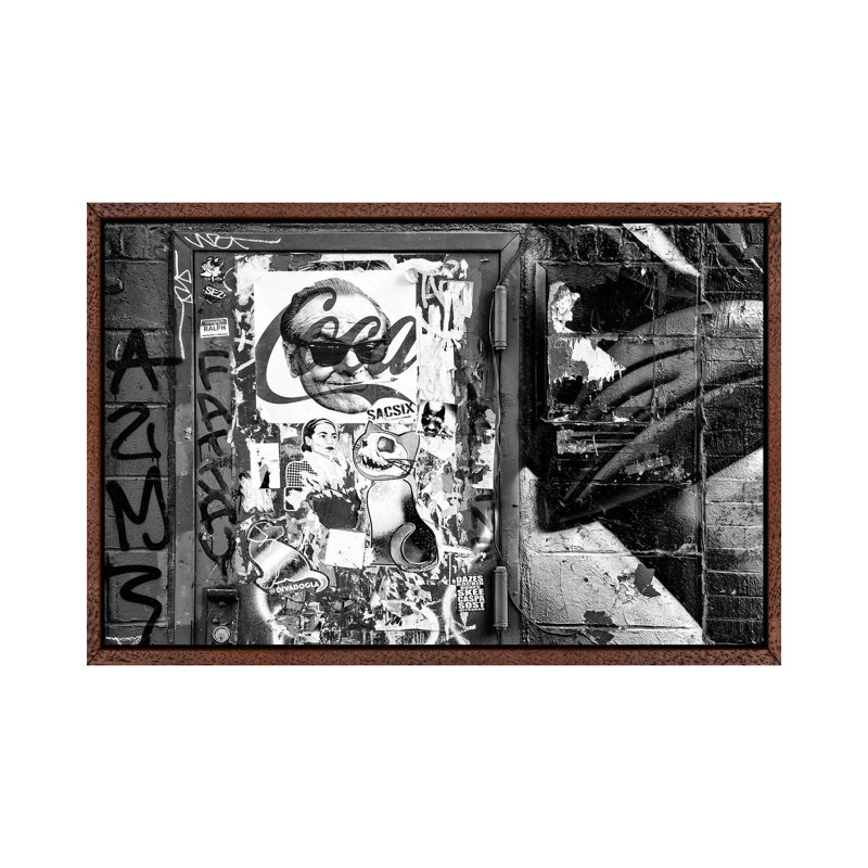 Philippe Hugonnard - Print on Canvas, Classic Brown Wood Floater Framed, 101.6cm H x 152.4cm W x 3.81cm D