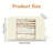 90L Large Capacity Clothes Storage Bags, Foldable Closet Organizer with Thick Fabric Clear Window Dual Zipper for Comforter Blanket Bedding-219075472