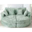 Fauteuil demi-tonneau rembourré avec porte-gobelets-1186097767