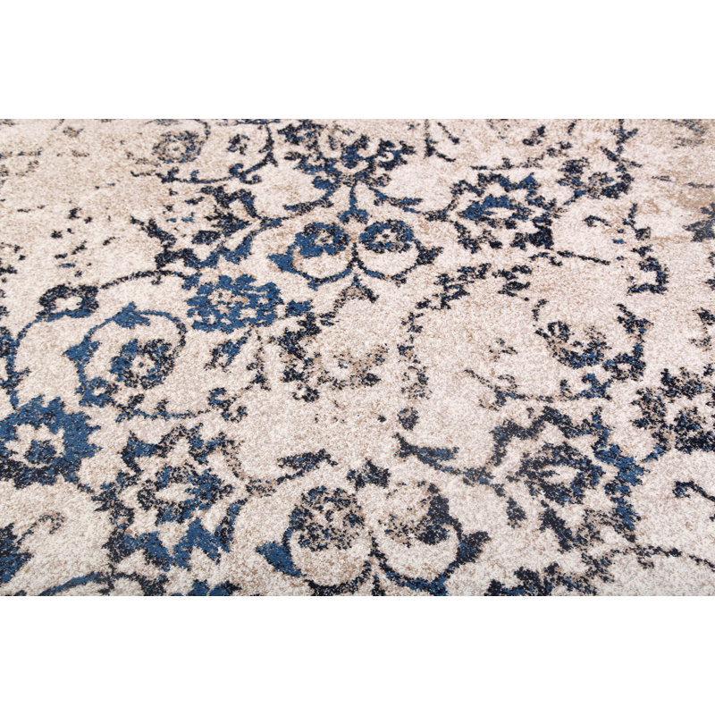 Dailey Floral Indoor Rug, Rectangle 6' x 9'