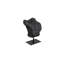 Victor Cast Alumiinum Sculpture Aged Black-1974268073