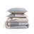 DKNY Pure Recycled Cotton Colorblock Comforter Set Blue-91943488