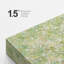 Abstrait vert, impression de champ impressionniste, photos de salon élégantes, impression sur toile encadrée-126054419-126054422