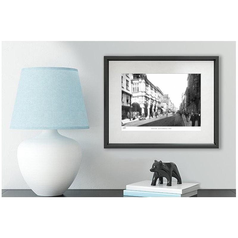 Exeter, Guildhall 1901 - Single Picture Frame Print, 45cm H x 60cm W x 2.3cm D